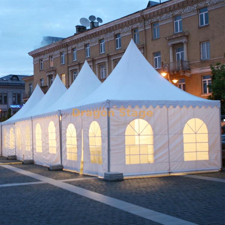 Exhibition tents in UAE - large span tent rental for trade shows and outdoor exhibitions