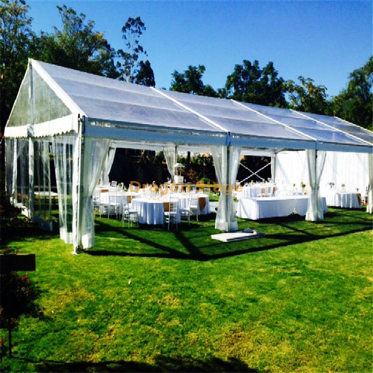 Marquee tents in UAE - clear span aluminum marquee tent rental for weddings and events